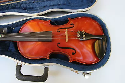 A.R. Seidel Germany Hand Made Copy Antonius Stradivarius Violin W/ Case &bow 4/4 • $299.99