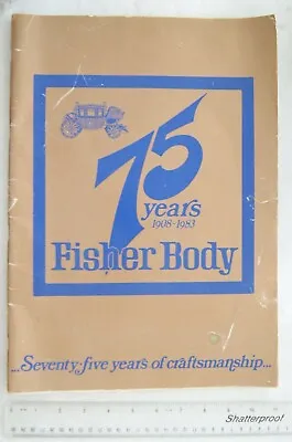 £3.50 • Buy 1983 Road Atlas USA, Canada, Mexico, Fisher Body 75 Years Of Craftmanship