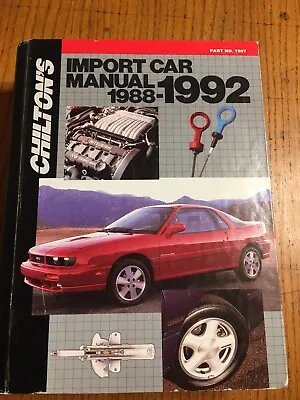 Audi BMW Saab Toyota Volvo VW 1988-1992 Tune-up Shop Service Repair Manual Book • $39.99