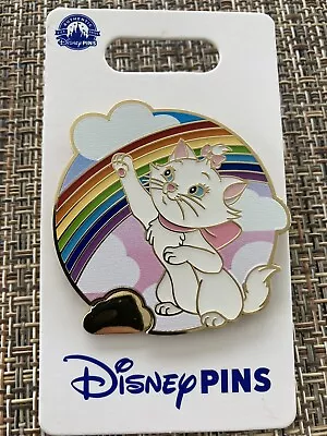 Disney Parks Marie Aristocats Rainbow Cloud 2024 Pin • $14.99