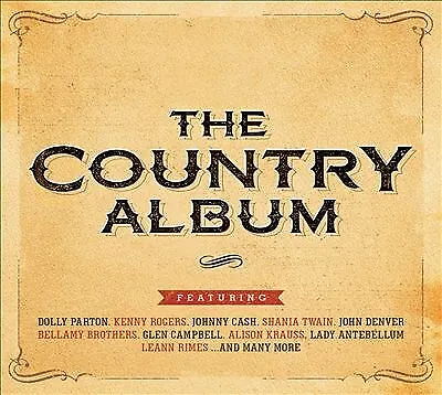 Various Artists : The Country Album CD 2 Discs (2015) FREE Shipping Save £s • £3
