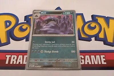 Pokémon TCG Muk Scarlet & Violet-151 089/165 Reverse Holo Uncommon • £0.99