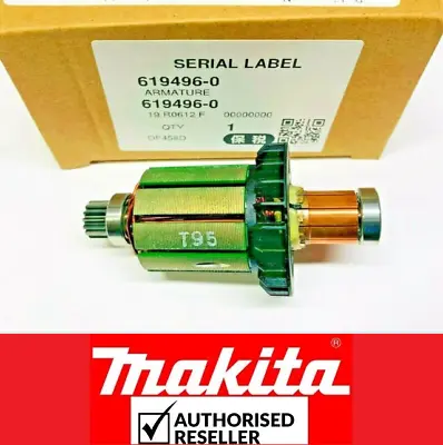 Genuine Brand New Makita Armature 619496-0 For Dhp458 Ddf458 Bhp458 Bdf458 • £21.96