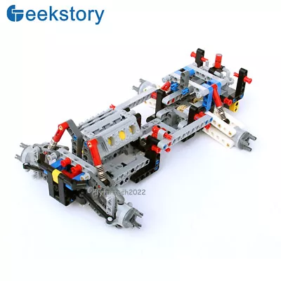 2WD Technic Car Chassis Bricks With Suspension Shocks  DIY Toys For Le*go Bricks • $64.27