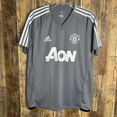 Manchester United Training Soccer Jersey Adidas BS4436 Men’s Sz Medium • $20