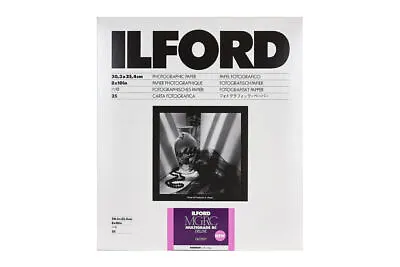 Ilford Multigrade V RC Deluxe Glossy - 8x10 Darkroom Printing Paper - 25 Sheets • £29.95