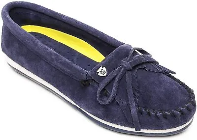 MINNETONKA KILTY PLUS Shoes Navy New • $64.95