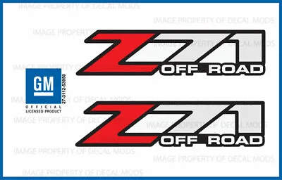 2001 - 2006 Chevy Silverado Z71 Off Road Decals - F - Stickers 1500 Chevrolet • $41.05