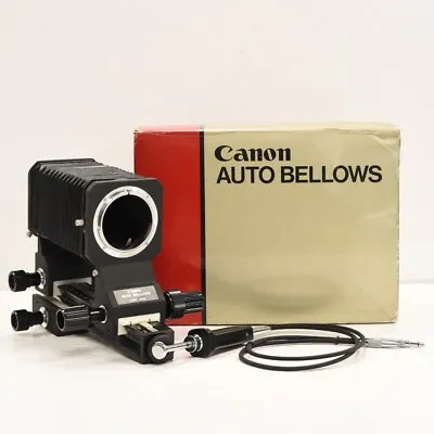 Canon Auto Bellows - Close-Up & Macro Photography For FD Fit Lenses - Boxed • £69.99