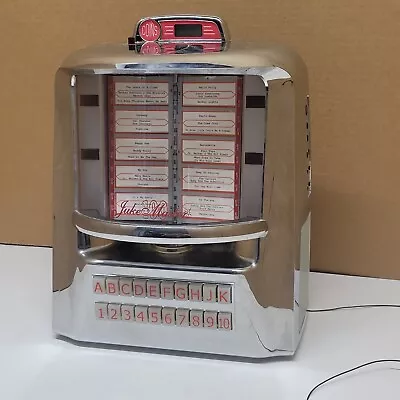 Vintage Jukemaster 100 Tabletop Jukebox Tyrell Corp. ( For Parts ) • $104.99