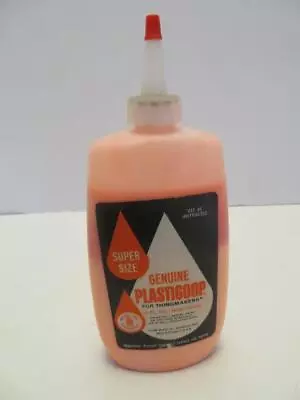 Thingmaker Plastigoop Jumbo 12oz 80% Full  Peach  Creepy Crawlers 1966 C • $39.97