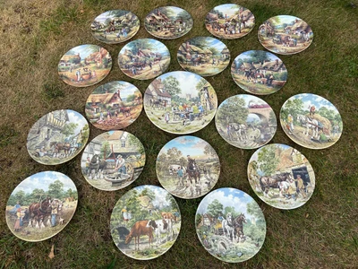 £50 • Buy Wedgwood Plates  Life On The Farm ,country Connections ,country Days