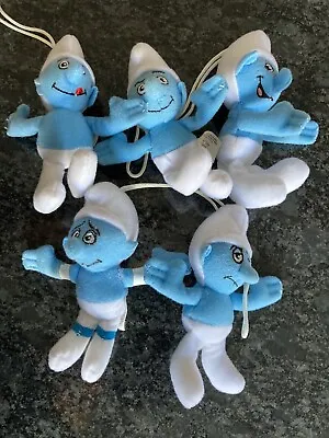 McDonalds Happy Meal Toys The Smurfs 2011 Part Set 5 Out Of 10. Great Condition. • £9.99