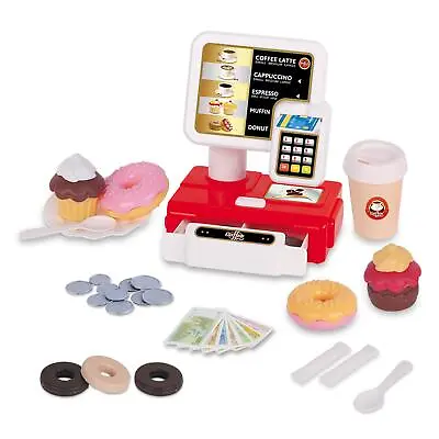 £11.79 • Buy Coffee Shop Cash Register Toy Simulation Kitchen Kids Pretend Play Shopping Till