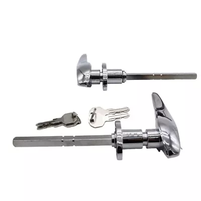 Car Outside Locking Door Handles Matching Lock For-Ford 3-Window Coupe 1933-1934 • $63.79
