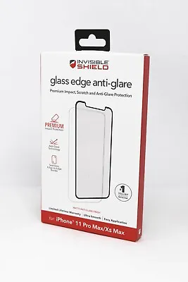 ZAGG Invisible Shield Glass Edge Anti-Glare Screen For IPhone 11 Pro Max XS Max • $7.75