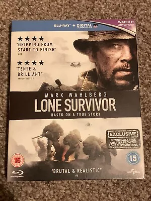 Lone Survivor Bluray 2013 Mark Whalberg Taylor Kitsch • £6.29