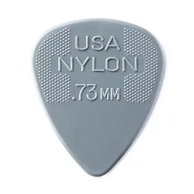 12 X Dunlop Nylon Standard Guitar Picks .73mm • $11.99