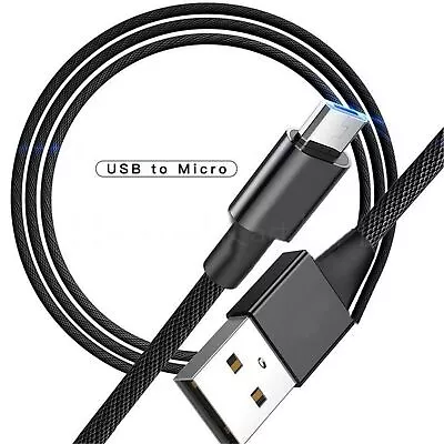 Micro USB Cable High Speed Quality Data Sync Fast Charger Charging Lead 1M 2M 3M • £0.99