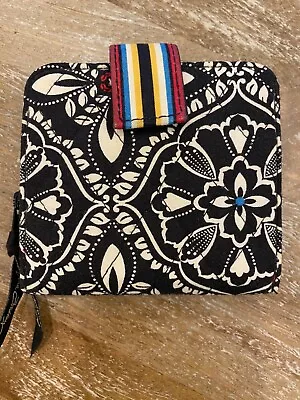 VERA BRADLEY Mini Zip Wallet BARCELONA RARE  Excellent Condition • $24.99