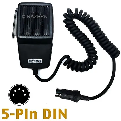 NEW DM-507-5R Replacement Microphone For Realistic CB Radio 5-pin DIN Mic Plug • $19.95