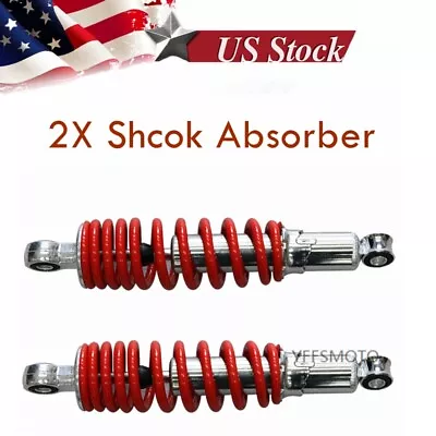 2Pcs 270mm Rear Shock Spring Absorber 90cc 110cc 125cc Mini Bike ATV Go Kart US • $59.99