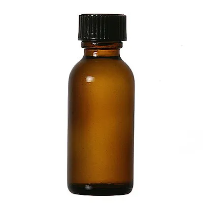 40 Pcs AMBER 2 Oz [60ml] Boston Round Glass Bottle W/ Caps • $39.99