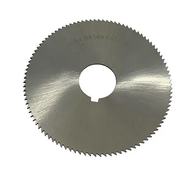 HSS SLITTING SAW 63mm Diameter 1mm Width 16mm Bore Metric Sizes RDGTOOLS • £6.95