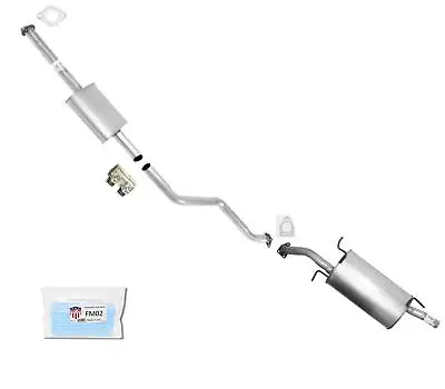 Resonator Pipe Muffler Exhaust System Fits For 2002-2007 Lancer 2.0L ES LS DE • $328