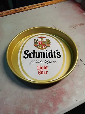 Vintage 13  Schmidt's Of Philadelphia Light Beer Metal Beer Tray Memorabilia  • $25