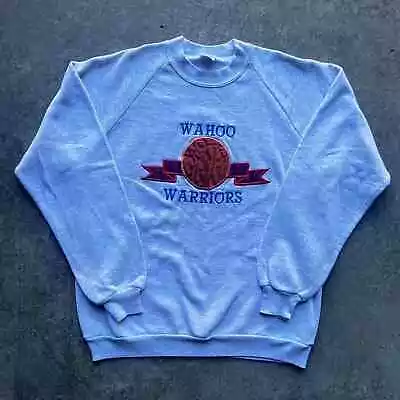 Vintage Wahoo Nebraska Basketball Sports Crewneck • $26.99