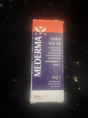 Mederma Quick Dry Oil For Scars / Stretch Marks / Uneven Tone/ Dry Skin 2oz • $10.98
