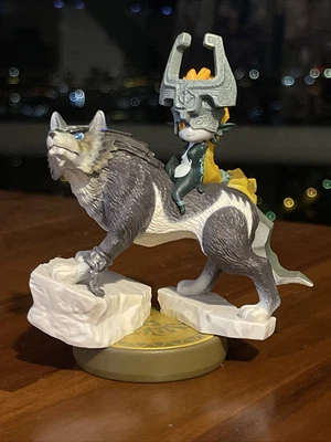 $80 • Buy Wolf Link Midna - Amiibo - Twilight Princess - Zelda - Nintendo