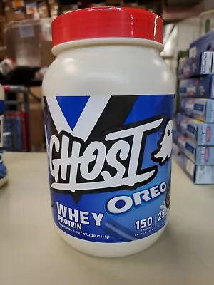 GHOST WHEY Protein Powder Oreo - 2.2lb 25g Of Protein Exp 10/24 FAST FREE SHIP • $39.99