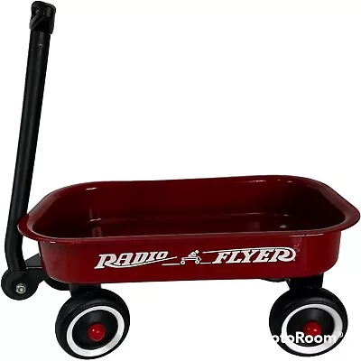 Radio Flyer Little Red Wagon Working Handle 12.5”x 7.5”x 5.5” Small Metal Toy • $15.99