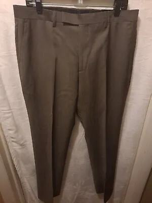 Marc Anthony Pants For Men 34x32 Taupe TAN 100% Wool NWT  • $29.99