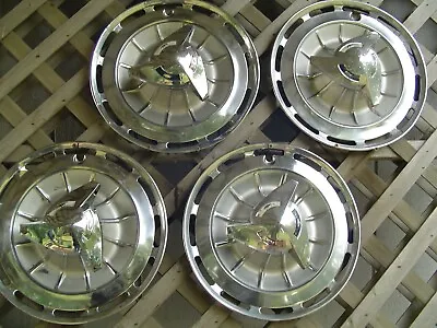Four  1962 62 Chevrolet Chevy Impala Ss Hubcaps Wheel Covers Antique Vintage • $387.50