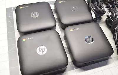 HP J5N50UT Lot Of 4 Chromebox Mini Desktop Computer W/ Power Supplies • $79.95