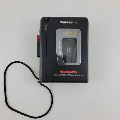 Panasonic Portable Mini Cassette Recorder RQ-L319 VAS Counter Tested & Working • $34.99