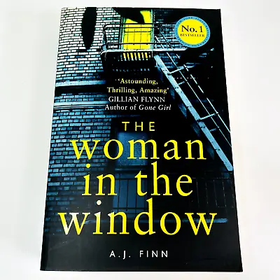 $17.98 • Buy The Woman In The Window Paperback Book By A.J. Finn Crime Mystery Thriller