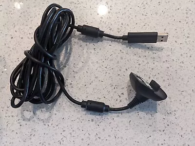 Microsoft Xbox 360 Game Controller USB Charging Cable Charger Cord OEM Black • $9.99