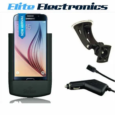 Strike Alpha Samsung Galaxy S6 Cradle Diy Car Kit Antenna Fme + Windscreen Mount • $85.85