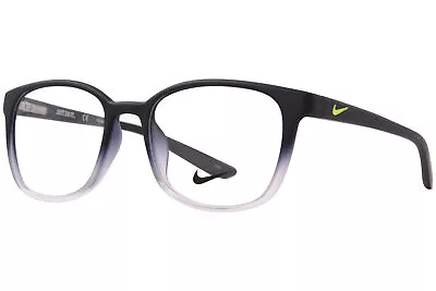 Nike 5027 010 Eyeglasses Youth Kids Girl's Matte Black/Clear Fade Full Rim 47mm • $59.95