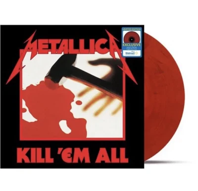 £34.99 • Buy Metallica - Kill ‘em All - Walmart Exclusive Red Vinyl LP - CREASE