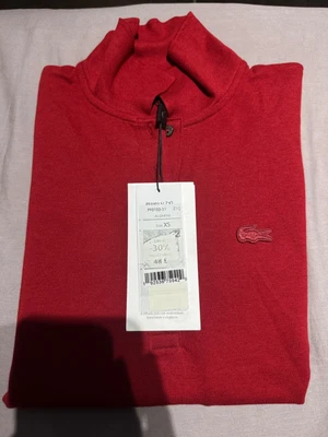 £40 • Buy Lacoste Womens Polo Shirt Xs Red Bordeaux Color Brand New With Tag