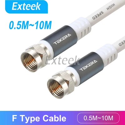 $5.25 • Buy TV Antenna Cable F Type Male To F Type Male Flylead Aerial Cord Coax Lead