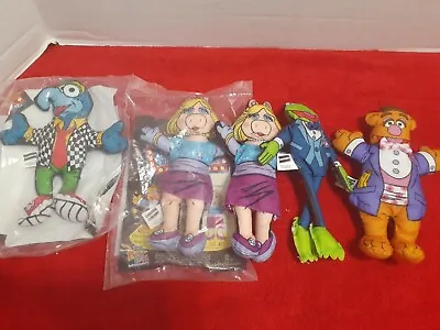  SET OF 4 1998 BLOCKBUSTER MUPPETS  DRESSED FOR OPENING NIGHT 2 Sealed One Extra • $23