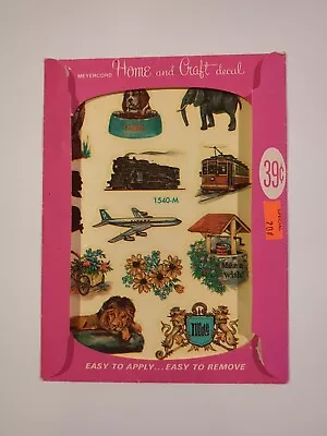 Vintage 1977 MEYERCORD Decal Transfers 1540-M Mini-Cals In Original Package • $10.99