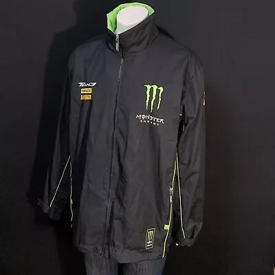 Tech 3 Monster Energy Full Zip Coat Jacket Mens XXXL  Racing RARE • $100