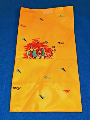 McDonald’s Happy Meal Reusable Vinyl Lunch Bag 1988 Ronald McDonald • $3.99